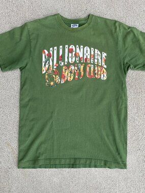 Billionaire Boys Club Floral green t-shirt